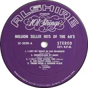 LP - 101 Strings - Million Seller Hit Songs Of The 60's