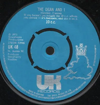 10cc - The Dean And I