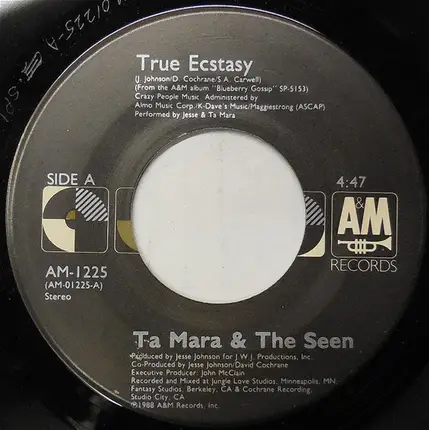 Ta Mara & The Seen - True Ecstasy