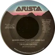 7'' - Taylor Dayne - I'll Always Love You / Where Does That Boy Hang Out