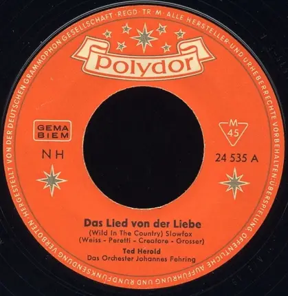 Ted Herold - Das Lied Von Der Liebe