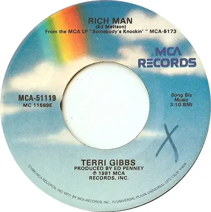 Terri Gibbs - Rich Man