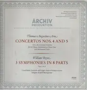 Arne /  Boyce - Concertos Nos. 4 And 5 / 3 Symphonies In 8 Parts