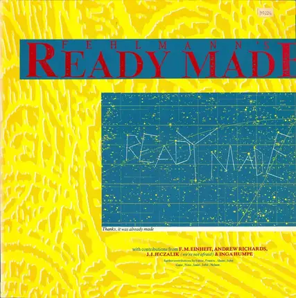 Thomas Fehlmann - Ready Made