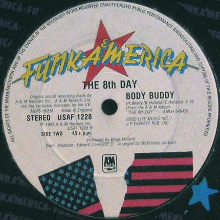 The 8th Day - Call Me Up / Body Buddy