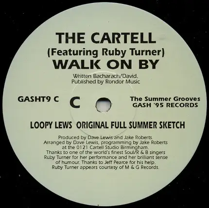 The Cartell Featuring Ruby Turner - Walk On By