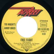 7inch Vinyl Single - The Amboy Dukes - Free Flight / Sasha