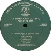 LP - The Amherst Saxophone Quartet - An American Classic: Eubie Blake