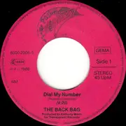 7inch Vinyl Single - The Back Bag - Dial My Number