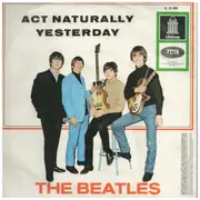 7inch Vinyl Single - The Beatles - Act Naturally / Yesterday - picture sleeve