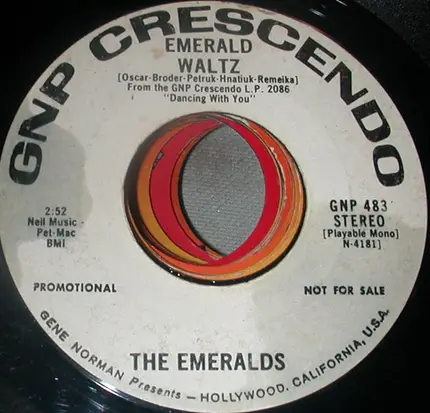 The Emeralds - Dancing With You