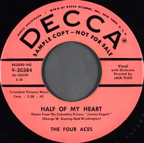 The Four Aces - Half Of My Heart