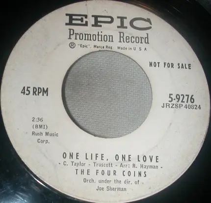 The Four Coins - Dream World / One Life, One Love