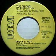The Friends Of Distinction - I Need You / Check It Out