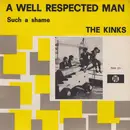 7inch Vinyl Single - The Kinks - A Well Respected Man - Yellow card sleeve