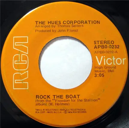 The Hues Corporation - Rock The Boat