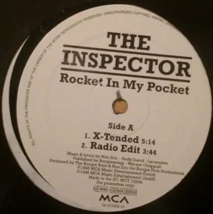 The Inspector - Rocket In My Pocket