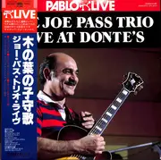 Double LP - The Joe Pass Trio - Live At Donte's - OBI