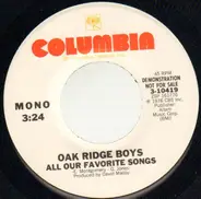 The Oak Ridge Boys - All Our Favorite Songs