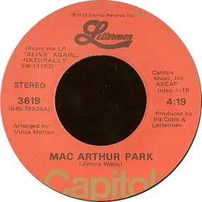 The Lettermen - Mac Arthur Park / Summer Song