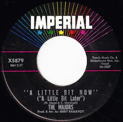 The Majors - She's A Troublemaker / A Little Bit Now (A Little Bit Later)