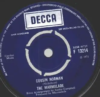 The Marmalade - Cousin Norman