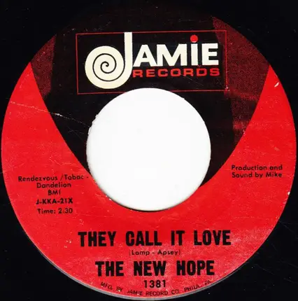 The New Hope - Won't Find Better (Than Me) / They Call It Love