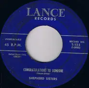 The Shepherd Sisters - Alone (Why Must I Be Alone) / Congratulations To Someone