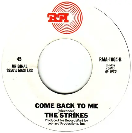 The Strikes - IF YOU CAN'T ROCK ME