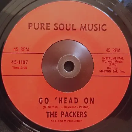 The Packers - Hole In The Wall / Go 'Head On