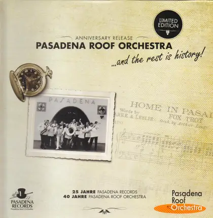 The Pasadena Roof Orchestra - Anniversary Release