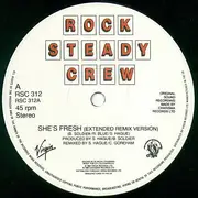 12inch Vinyl Single - The Rock Steady Crew - She's Fresh