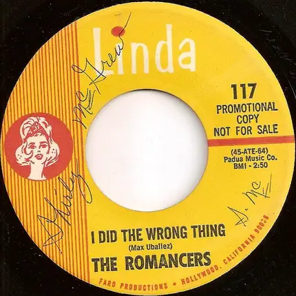 The Romancers - Don't Let Her Go