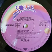 LP - Whispers - Love For Love