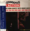 LP - The Thelonious Monk Quartet With Johnny Griffin - Thelonious In Action - + OBI