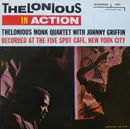 LP - The Thelonious Monk Quartet With Johnny Griffin - Thelonious In Action