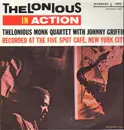 LP - The Thelonious Monk Quartet With Johnny Griffin - Thelonious In Action