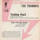 7inch Vinyl Single - The Trammps - Trusting Heart / Down Three Dark Streets - Promo