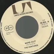 7'' - The Ventures - Walk Don't Run / Wipe-Out