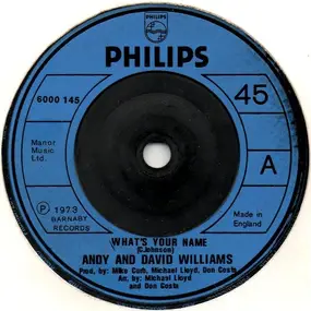 The Williams Brothers - What's Your Name