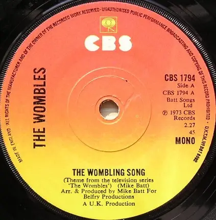 The Wombles - The Wombling Song