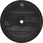 LP - The Young Gods - The Young Gods Play Kurt Weill