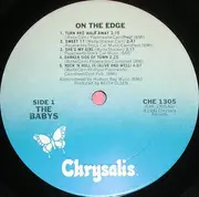 LP - The Babys - On The Edge