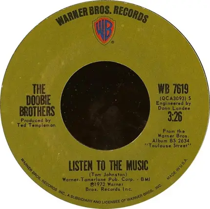 The Doobie Brothers - Listen to the music