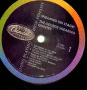 LP - The George Shearing Quintet - Shearing On Stage!