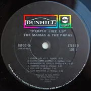 LP - The Mamas & The Papas - People Like Us