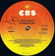 LP - The Miracles - Love Crazy