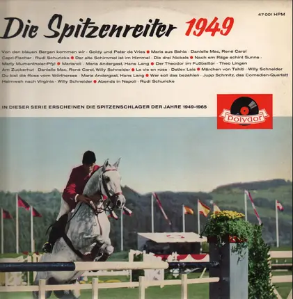 Theo Lingen, Rudi Schuricke... - Die Spitzenreiter 1949