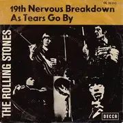 7'' - The Rolling Stones - 19th Nervous Breakdown / As Tears Go By - picture sleeve