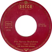 7'' - The Rolling Stones - 19th Nervous Breakdown / As Tears Go By